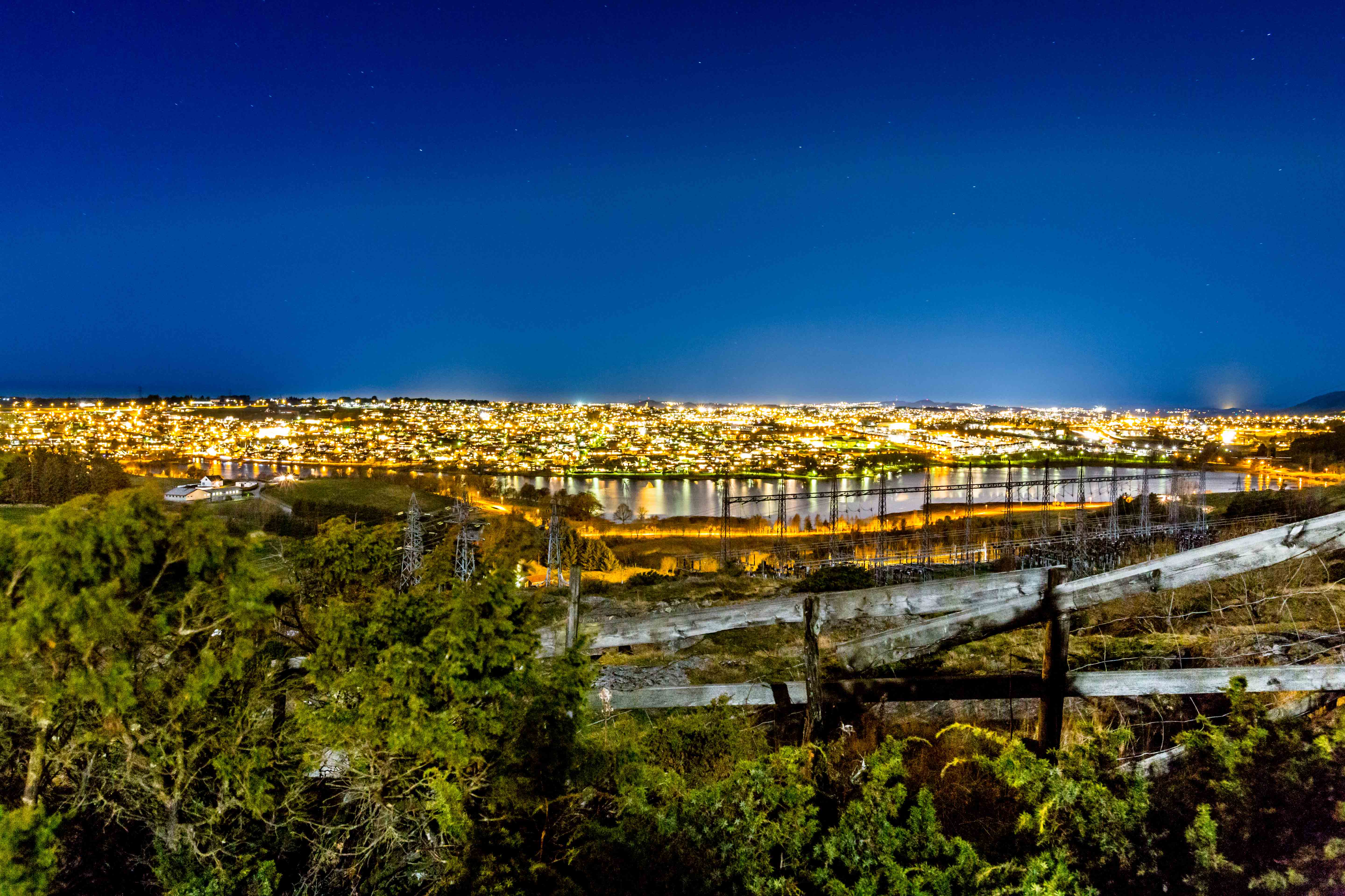 City lights