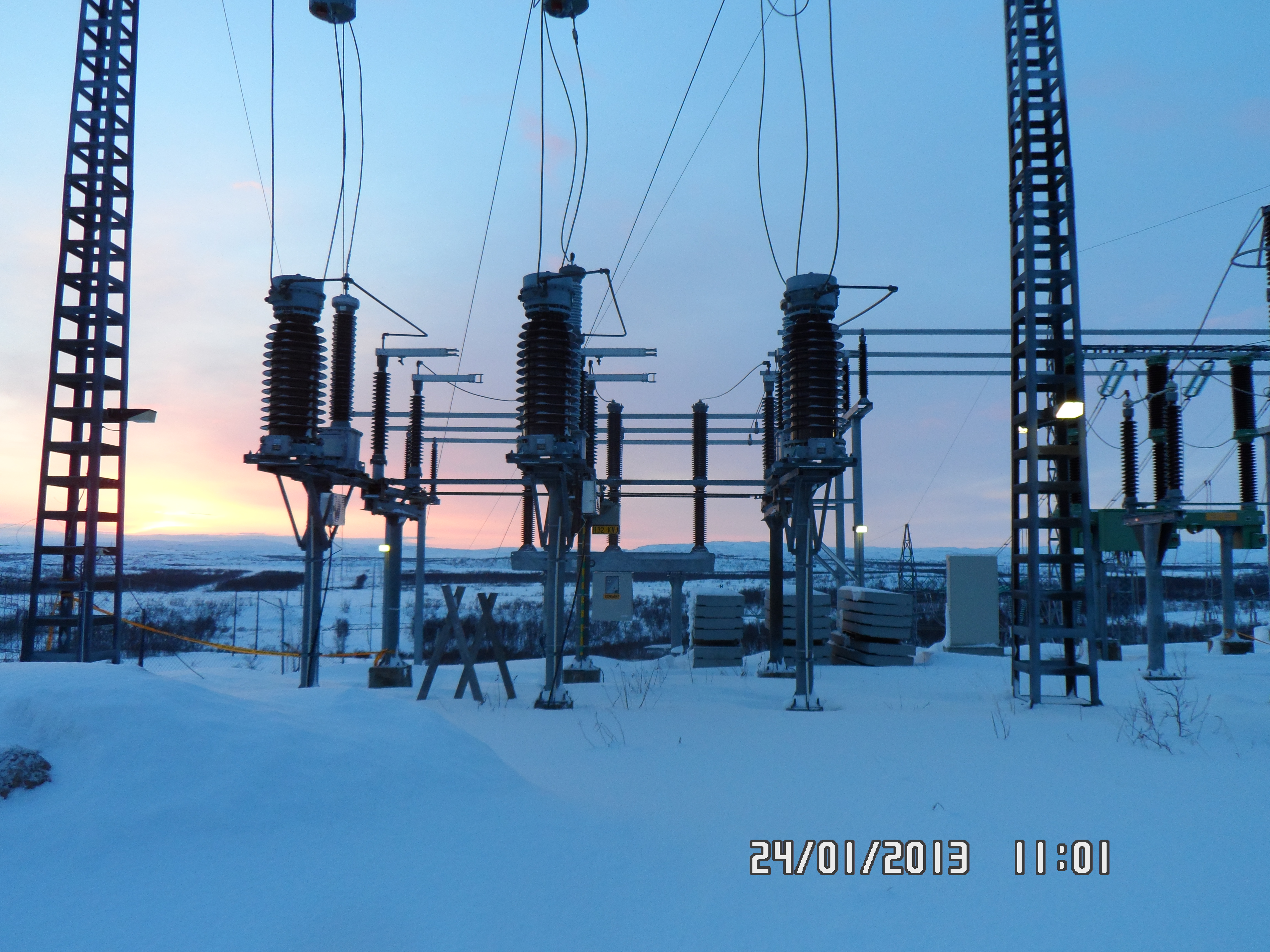 Illustration of a substation