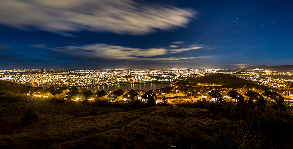 Residential area and landscape