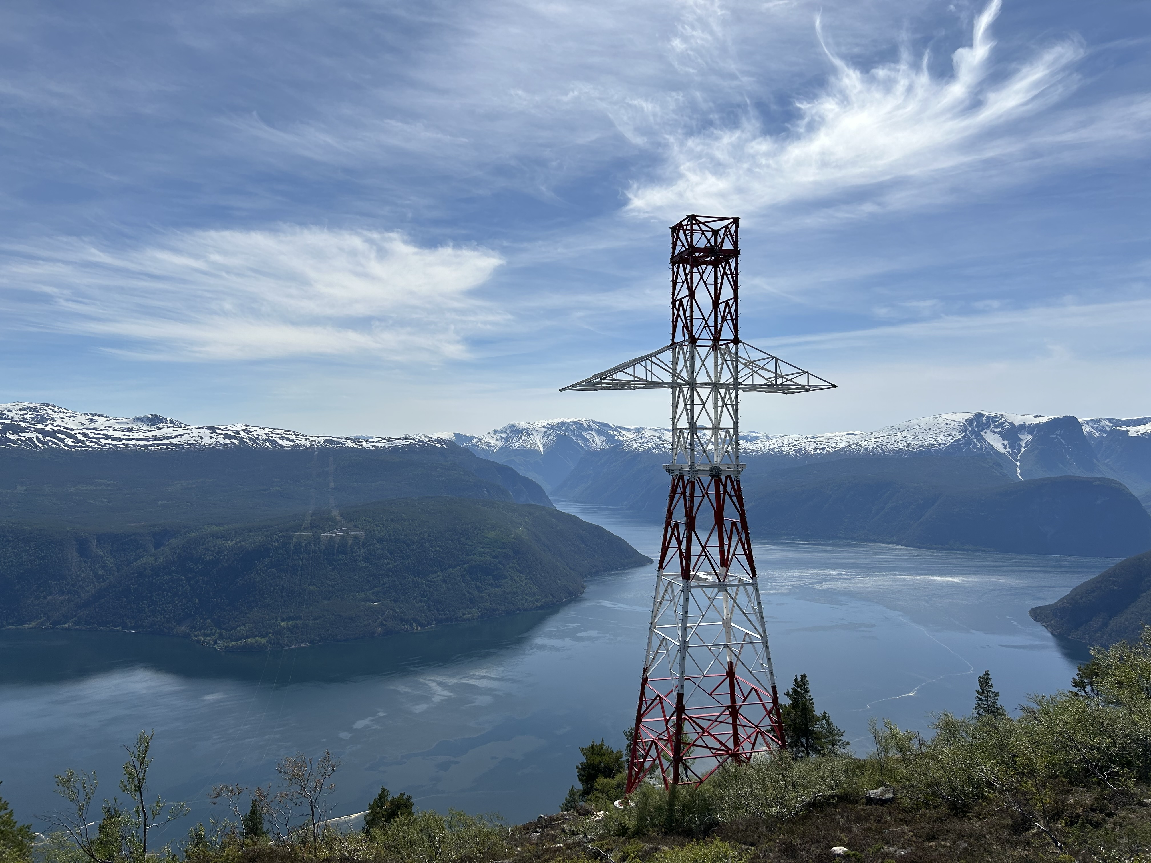 Illustrasjonsfoto av en strømmast.